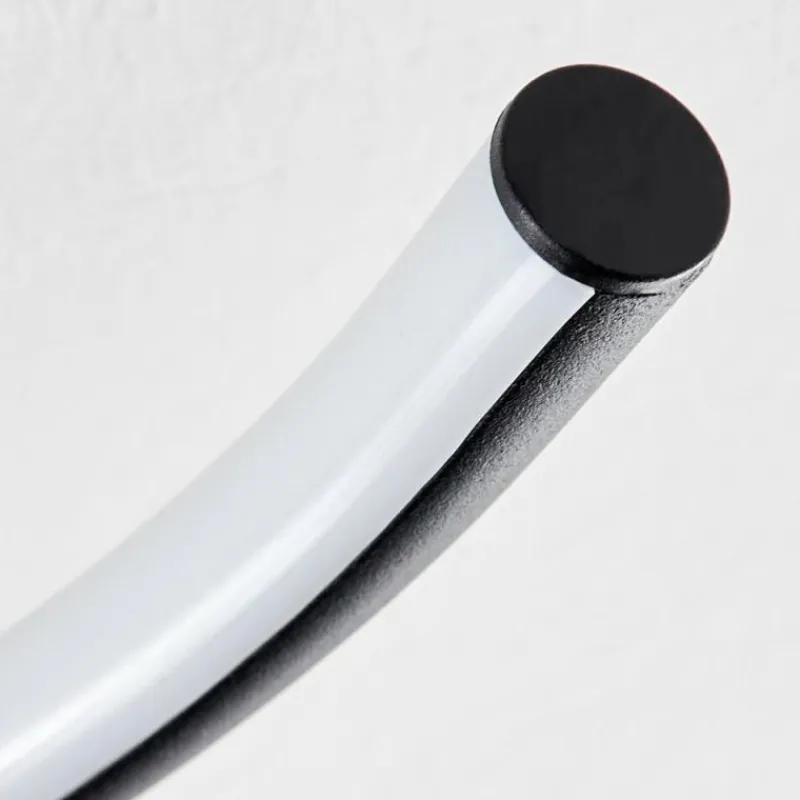 hofstein Plafonnier Olok LED Noir, 1 lumière, Télécommandes