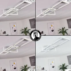 hofstein Plafonnier Omega LED Blanc, 1 lumière