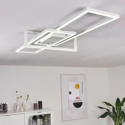 hofstein Plafonnier Omega LED Blanc, 1 lumière