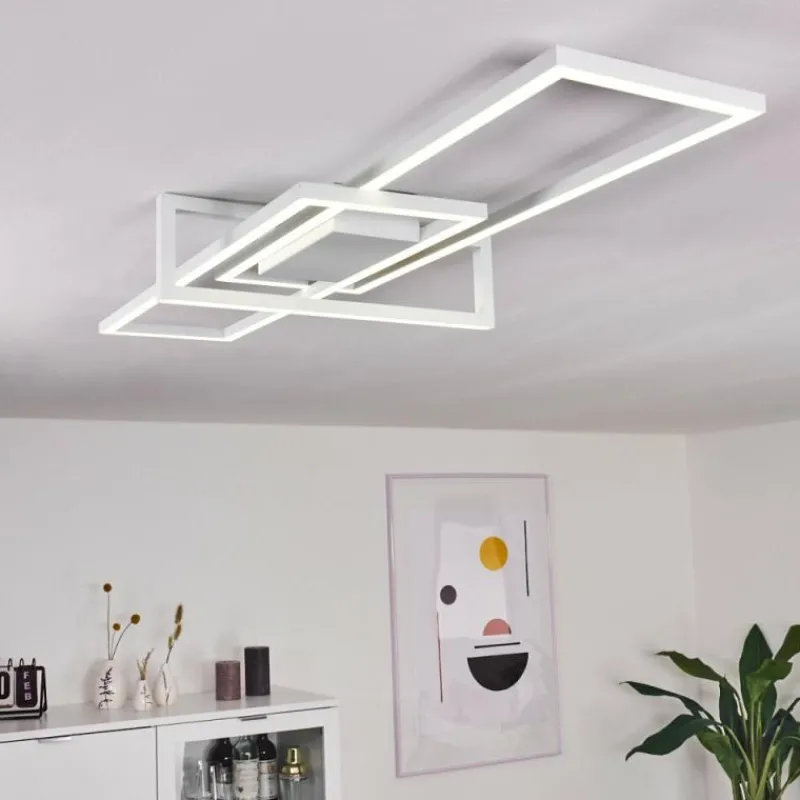 hofstein Plafonnier Omega LED Blanc, 1 lumière