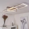 hofstein Plafonnier Omega LED Nickel mat, 1 lumière