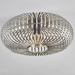 Lampes Industrielles-hofstein Plafonnier Oravi Argenté, 1 lumière