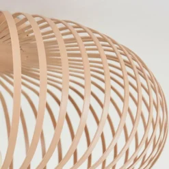 Luminaires Scandinaves-hofstein Plafonnier Oravi Beige, Noir, 1 lumière