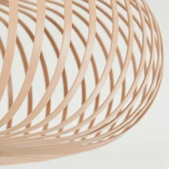 Luminaires Scandinaves-hofstein Plafonnier Oravi Beige, Noir, 1 lumière