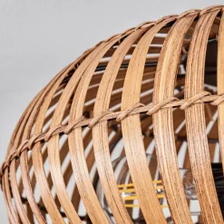 Luminaires Scandinaves-hofstein Plafonnier Oravi Brun foncé, Écru, Noir, 3 lumières