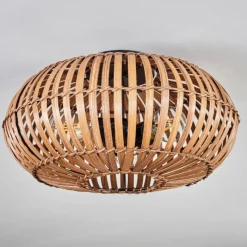 Luminaires Scandinaves-hofstein Plafonnier Oravi Brun foncé, Écru, Noir, 3 lumières