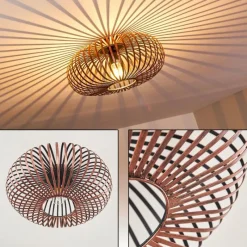 hofstein Plafonnier Oravi Cuivre, 1 lumière