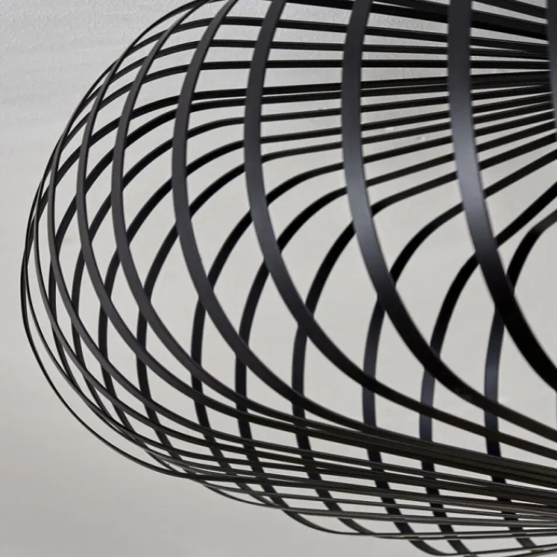 hofstein Plafonnier Oravi Noir, 1 lumière