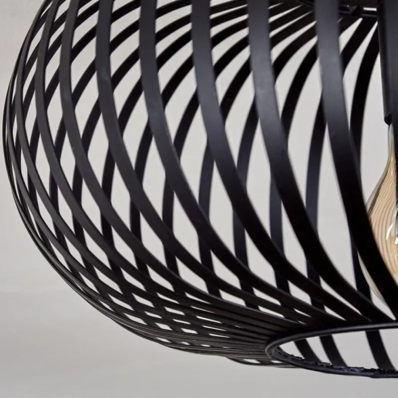 hofstein Plafonnier Oravi Noir, 1 lumière