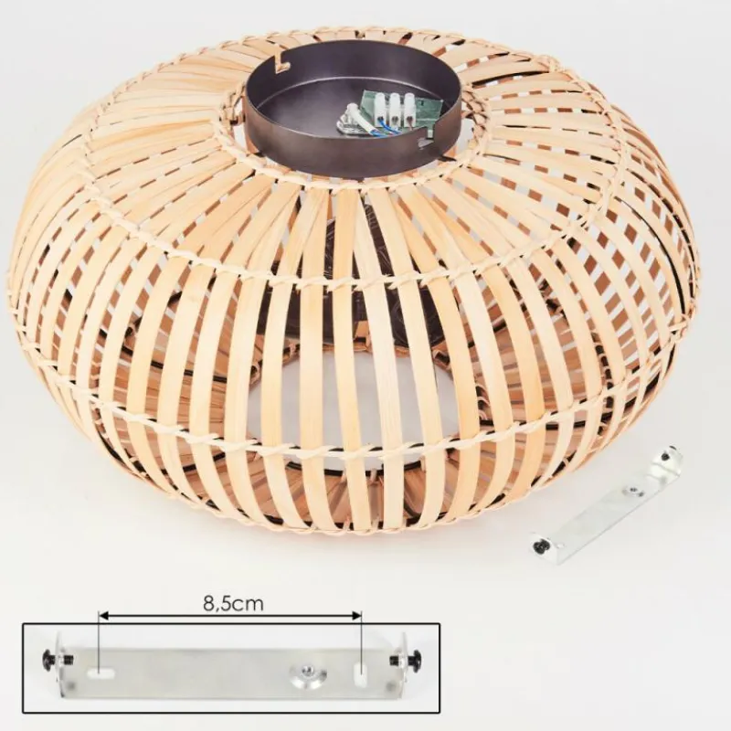 Luminaires Scandinaves-hofstein Plafonnier Oravi Noir, 3 lumières