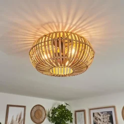 Luminaires Scandinaves-hofstein Plafonnier Oravi Noir, 3 lumières