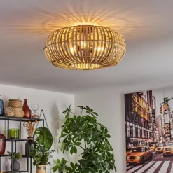 Luminaires Scandinaves-hofstein Plafonnier Oravi Noir, 3 lumières