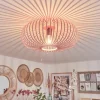 Lampes Industrielles-hofstein Plafonnier Oravi Rose, 1 lumière