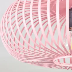 Lampes Industrielles-hofstein Plafonnier Oravi Rose, 1 lumière