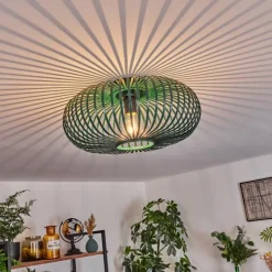 Lampes Industrielles-hofstein Plafonnier Oravi Vert, 1 lumière