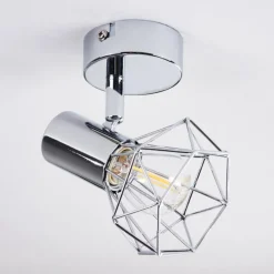 hofstein Plafonnier Orebro Chrome, 1 lumière