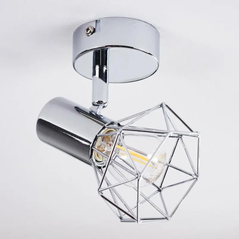 hofstein Plafonnier Orebro Chrome, 1 lumière