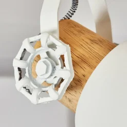 Lampes Vintages & Rétros-hofstein Plafonnier Orny Blanc, 3 lumières