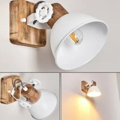 Lampes Vintages & Rétros-hofstein Plafonnier Orny Blanc, 1 lumière