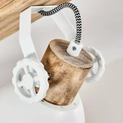 Lampes Vintages & Rétros-hofstein Plafonnier Orny Blanc, 3 lumières