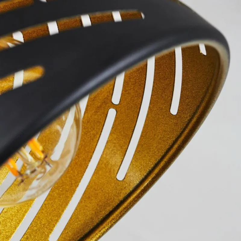 Lampes Dorées-hofstein Plafonnier Osina Écru, Noir, 1 lumière