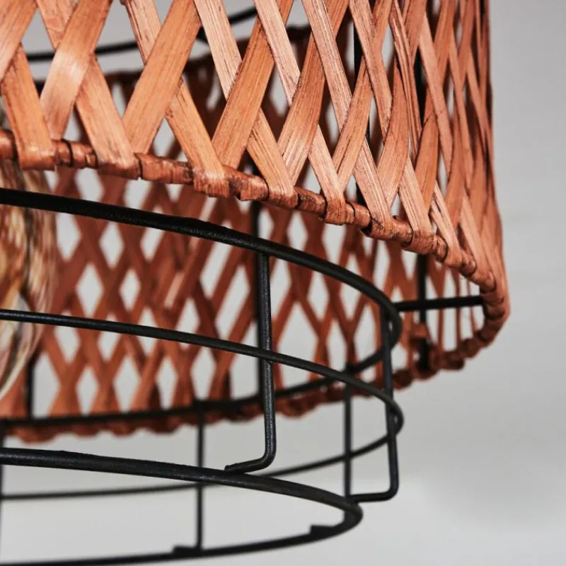 hofstein Plafonnier Otta Noir, 1 lumière