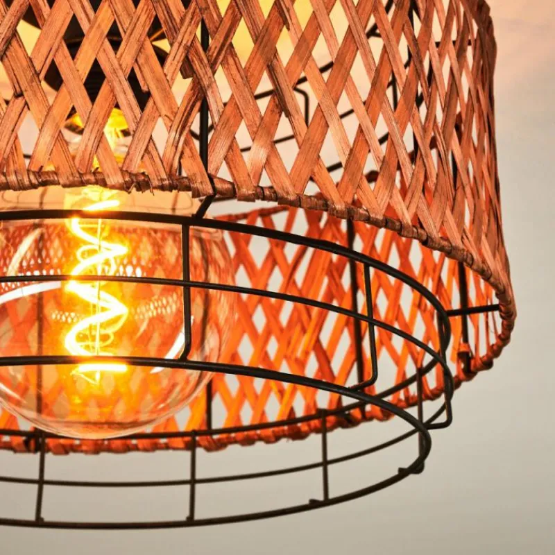 hofstein Plafonnier Otta Noir, 1 lumière