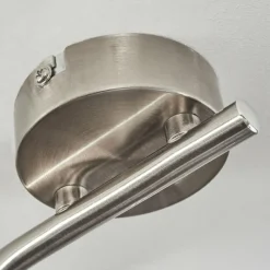 hofstein Plafonnier Oula LED Nickel mat, 3 lumières