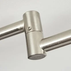 hofstein Plafonnier Oula LED Nickel mat, 6 lumières