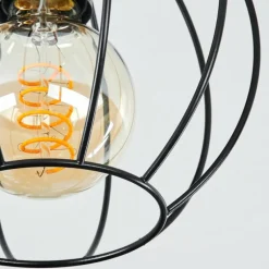 Lampes En Bois-hofstein Plafonnier Pajalta Écru, 1 lumière