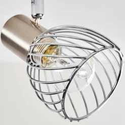 hofstein Plafonnier Parado Nickel mat, 4 lumières