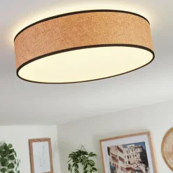 Luminaires Scandinaves-hofstein Plafonnier Parbiak LED Blanc, 1 lumière