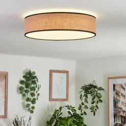 Lampes En Tissu-hofstein Plafonnier Parbiak LED Blanc, 1 lumière