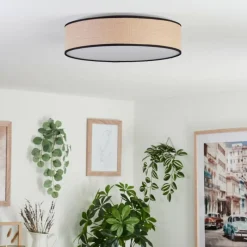 Lampes En Tissu-hofstein Plafonnier Parbiak LED Blanc, 1 lumière