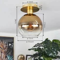 hofstein Plafonnier Pascal Laiton, 1 lumière