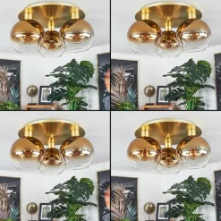 hofstein Plafonnier Pascal Laiton, 3 lumières