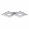 Luminaires Paul Neuhaus Plafonnier Paul Neuhaus AMARA LED Nickel mat, 1 lumière, Télécommandes* Éclairage Led