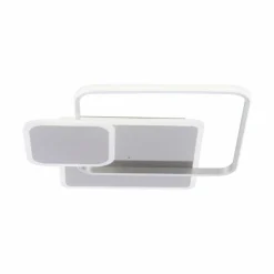 Luminaires Paul Neuhaus Plafonnier Paul Neuhaus EMILIO LED Argenté, 1 lumière, Télécommandes* Éclairage Led