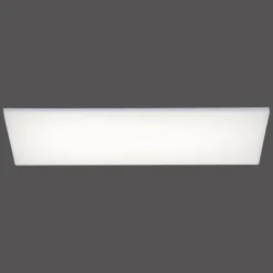 Luminaires Paul Neuhaus Plafonnier Paul Neuhaus FRAMELESS LED Blanc, 1 lumière, Télécommandes, Changeur de couleurs* Éclairage Led