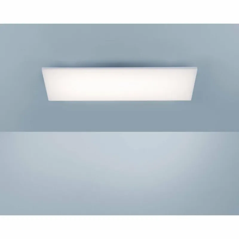 Luminaires Paul Neuhaus Plafonnier Paul Neuhaus FRAMELESS LED Blanc, 1 lumière, Télécommandes, Changeur de couleurs* Éclairage Led