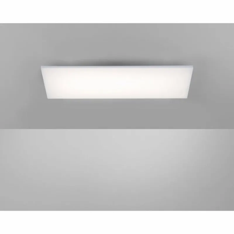 Luminaires Paul Neuhaus Plafonnier Paul Neuhaus FRAMELESS LED Blanc, 1 lumière, Télécommandes, Changeur de couleurs* Éclairage Led