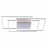 Luminaires Paul Neuhaus Plafonnier Paul Neuhaus INIGO LED Acier inoxydable, 3 lumières* Éclairage Led