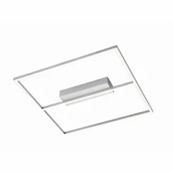 Luminaires Paul Neuhaus Plafonnier Paul Neuhaus INIGO LED Acier inoxydable, 1 lumière* Éclairage Led