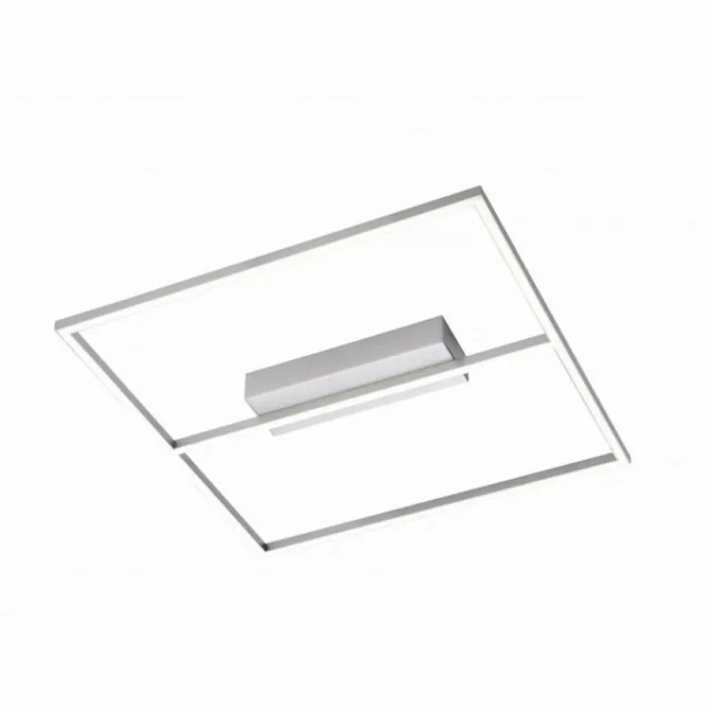 Luminaires Paul Neuhaus Plafonnier Paul Neuhaus INIGO LED Acier inoxydable, 1 lumière* Éclairage Led
