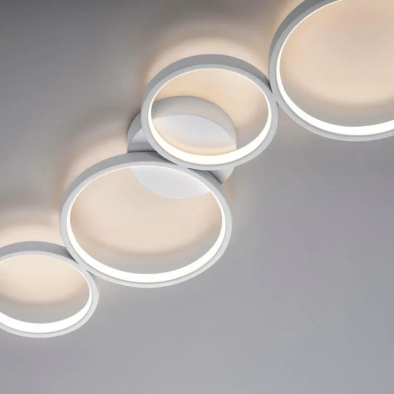 Luminaires Paul Neuhaus Plafonnier Paul Neuhaus KIRINGE LED Blanc, 1 lumière* Éclairage Led