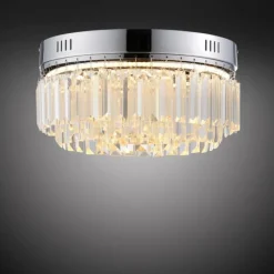 Luminaires Paul Neuhaus Plafonnier Paul Neuhaus KRISTA LED Chrome, 1 lumière