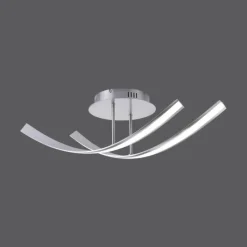 Luminaires Paul Neuhaus Plafonnier Paul Neuhaus LINDA LED Acier inoxydable, 2 lumières* Éclairage Led