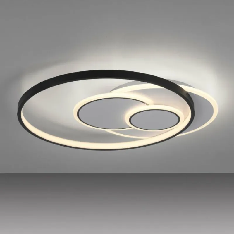 Luminaires Paul Neuhaus Plafonnier Paul Neuhaus MAILAK LED Noir, Blanc, 2 lumières* Éclairage Led