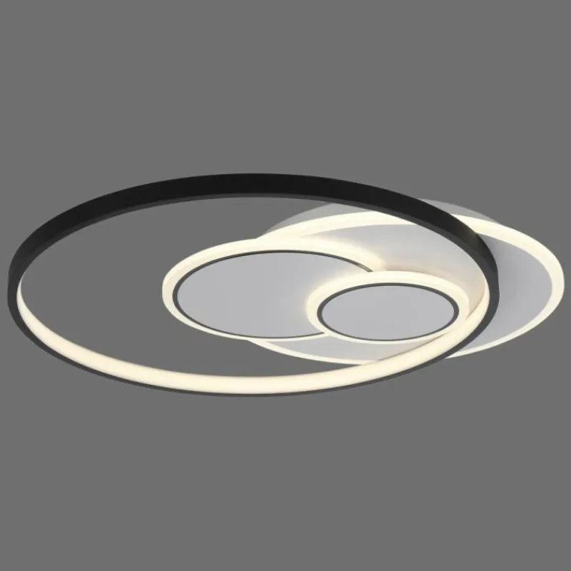 Luminaires Paul Neuhaus Plafonnier Paul Neuhaus MAILAK LED Noir, Blanc, 2 lumières* Éclairage Led