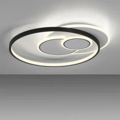 Luminaires Paul Neuhaus Plafonnier Paul Neuhaus MAILAK LED Noir, Blanc, 2 lumières* Éclairage Led